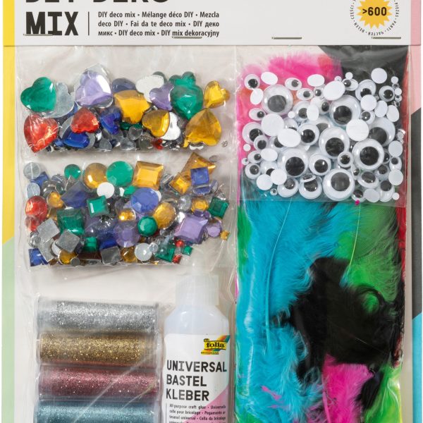 FOLIA Deko-Mix-Bastelset 12420 über 600 Teile