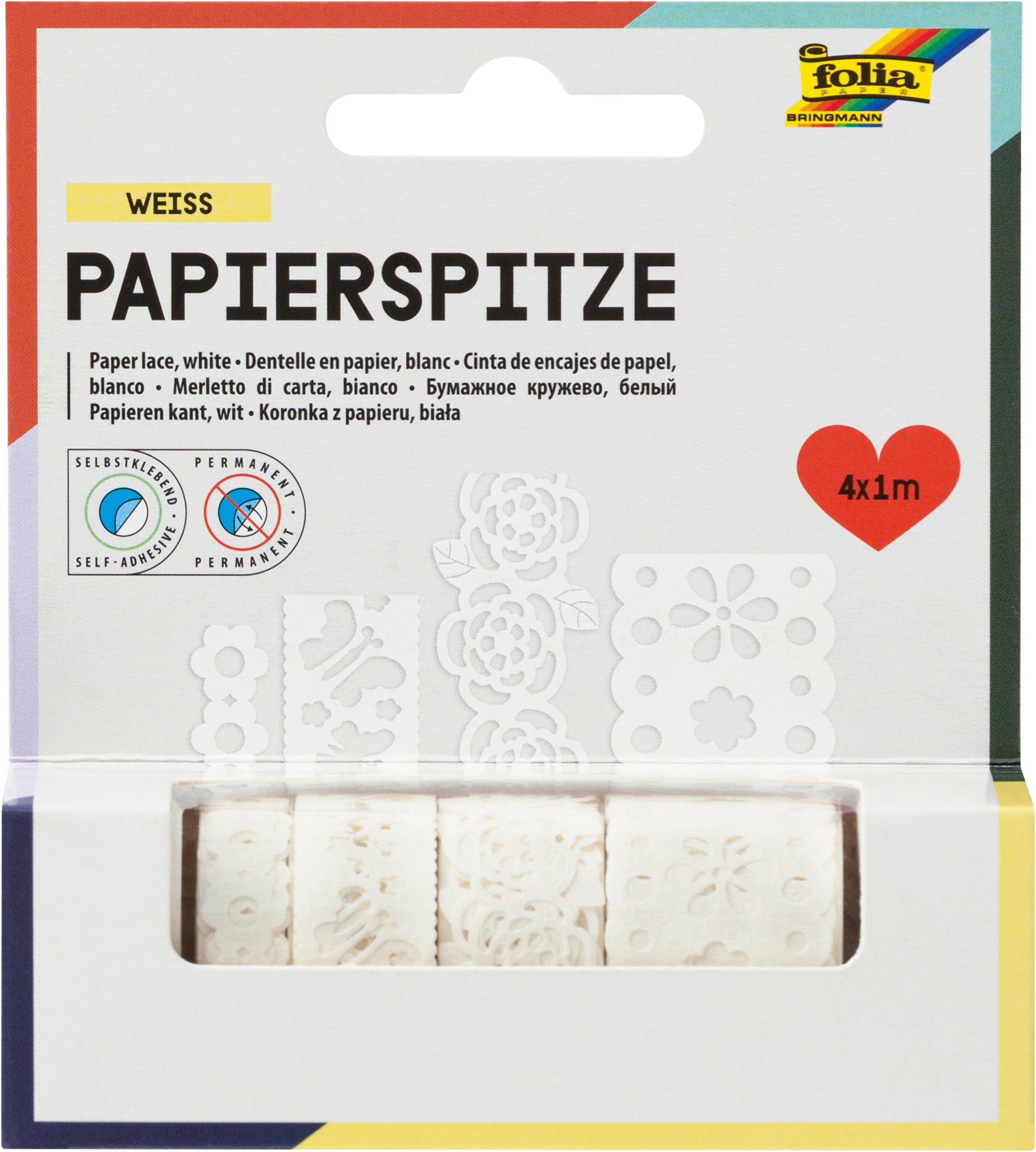 FOLIA-13802-4001868084252 FOLIA Papierbordüre 13802 CREATIVE – Hochwertig & günstig bei ShopDeca