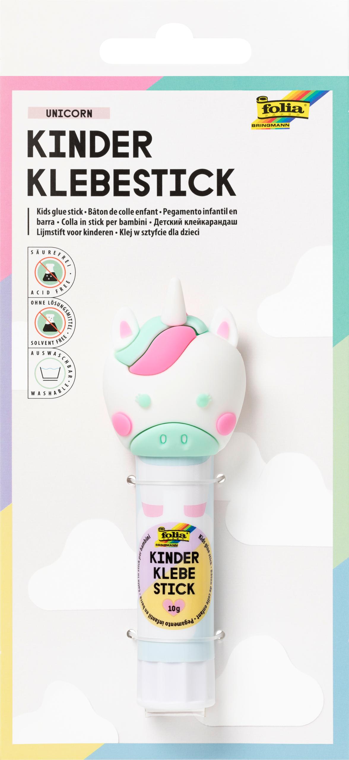 FOLIA-2411-4001868142525 FOLIA Klebestift 10g 2411 Kids Unicorn – Hochwertig & günstig bei ShopDeca