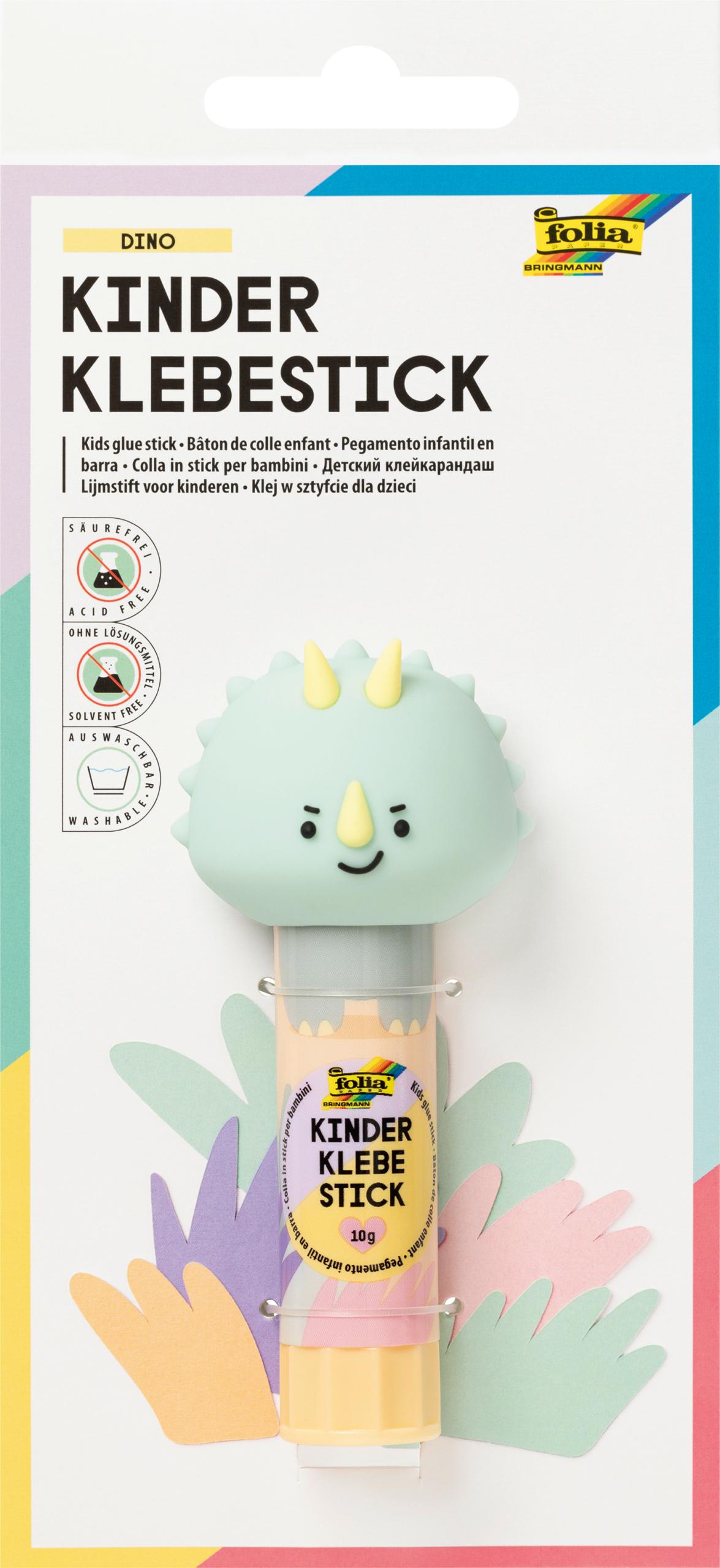 FOLIA-2414-4001868142556 FOLIA Klebestift 10g 2414 Kids Dino – Hochwertig & günstig bei ShopDeca