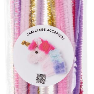 FOLIA Chenilledraht 8mmx50cm 779892 Unicorn 10 Stück