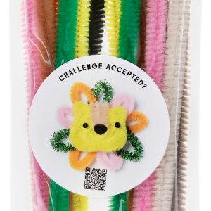 FOLIA Chenilledraht 8mmx50cm 779893 Safari 10 Stück