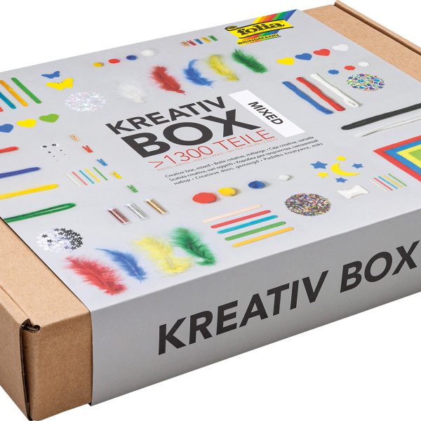 FOLIA Kreativ Box Folia 935 Material Mix, über 1300 Teile