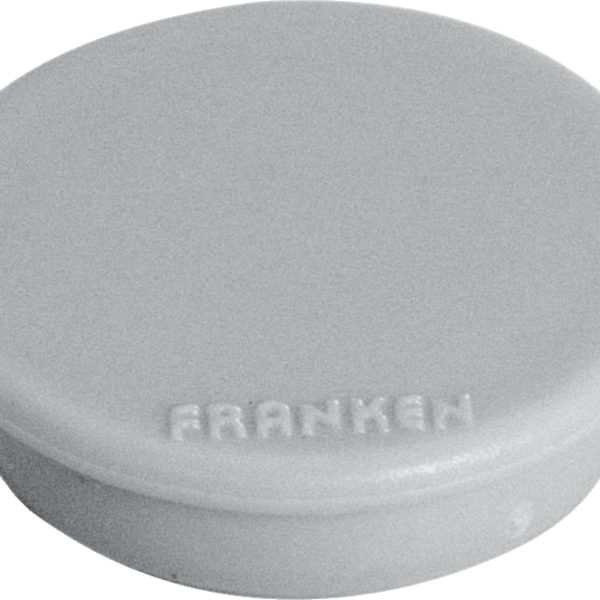 FRANKEN Magnete 38mm HM38 12 grau 10 Stück
