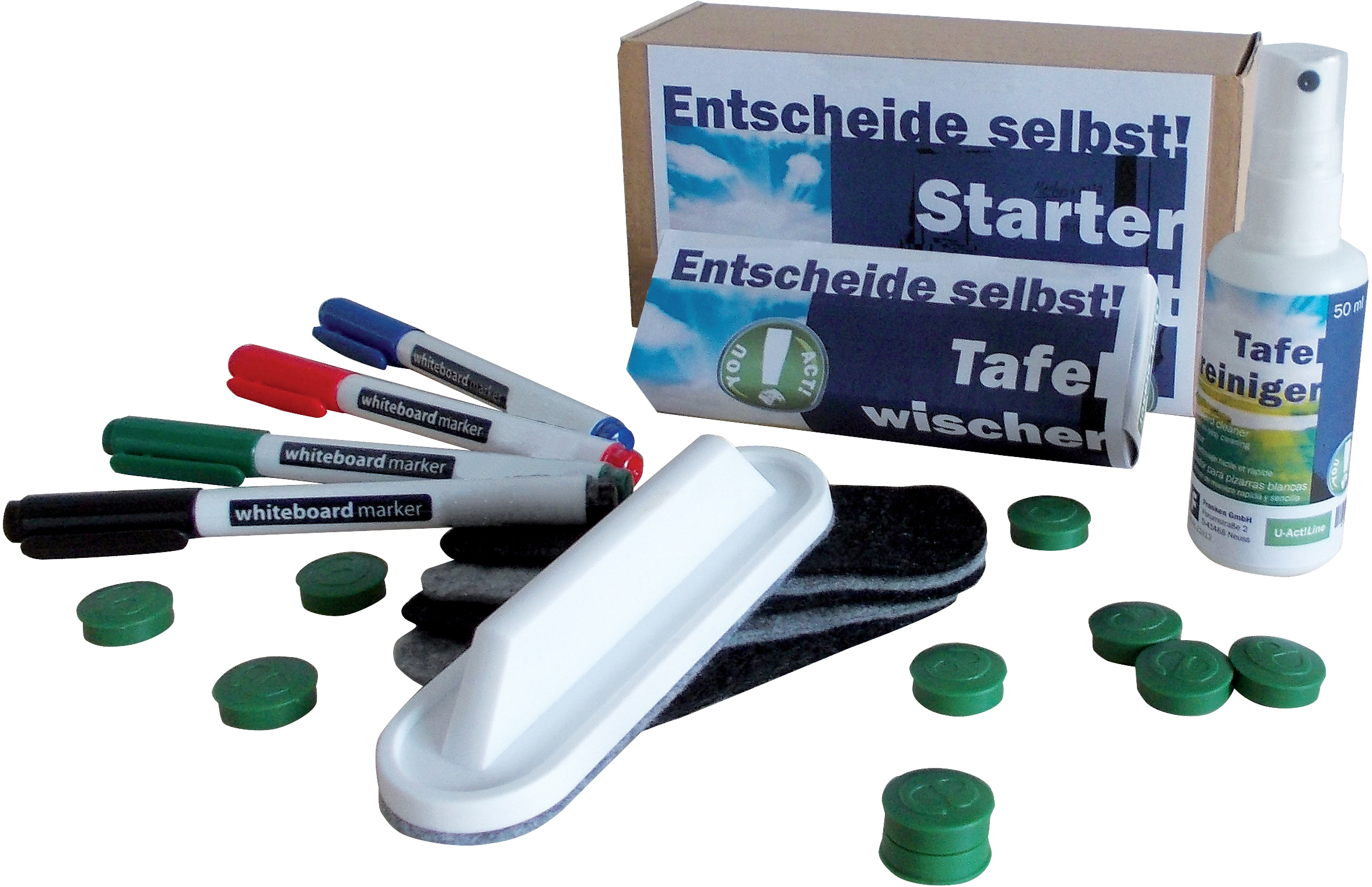 FRANKEN-Z1954-4016946221894 FRANKEN Starter-set für Magnettafeln Z1954 U-Act!Line – Hochwertig & günstig bei ShopDeca