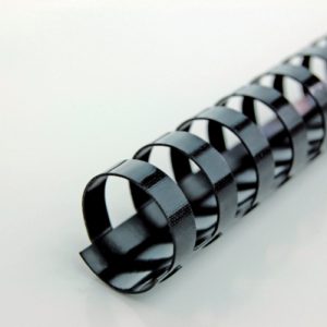GBC Plastikbindrücken 14mm A4 4028178 schwarz, 21 Ringe 100 Stück