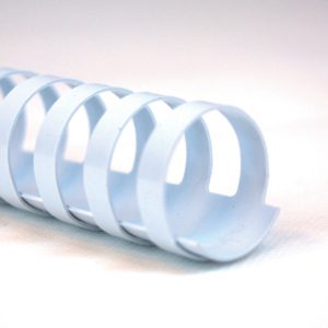 GBC Plastikbindrücken 14mm A4 4028198 weiss, 21 Ringe 100 Stück