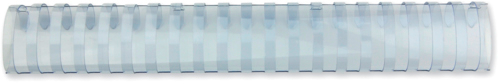 GBC Plastikbinderücken 45mm A4 4028206 weiss, 21 Ringe 50 Stück