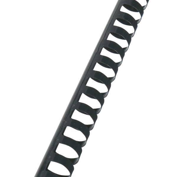 GBC Plastikbindrücken 19mm A4 4028601 schwarz, 21 Ringe 100 Stück