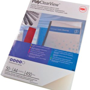 GBC Folie PP 0,35mm A4 IB387166 transparent 100 Stück