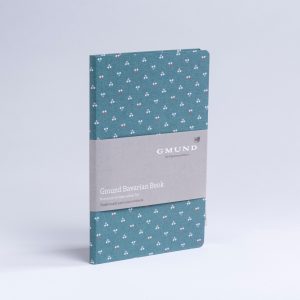 GMUND Bavarian Book 13.5x20cm 39463 seegrün, dotted 112 Seiten