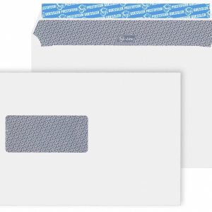 GOESSLER Couvert G-Line m/Fenster C5 2063 100g, weiss 500 Stück