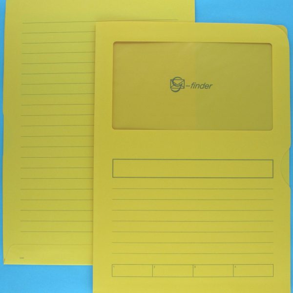 GOESSLER Organisationsmappen 220x310mm 2802 gelb 100 Stück