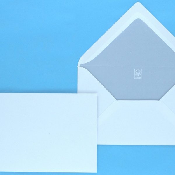 GOESSLER Couvert Innendruck 49 140x90mm 3008 grau 500 Stück