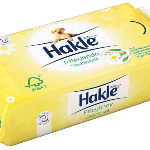 HAKLE Toilettenpapier 4523298 feucht, Refill à 42 Tücher
