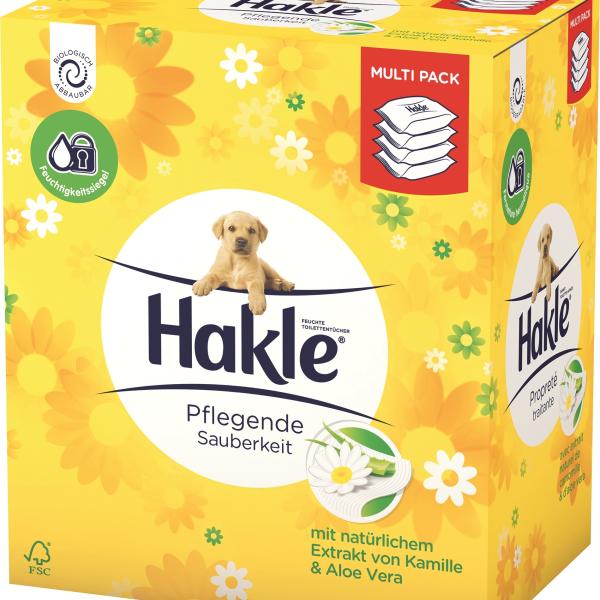 HAKLE Feuchttücher 992952 Refill 4x42 Blatt