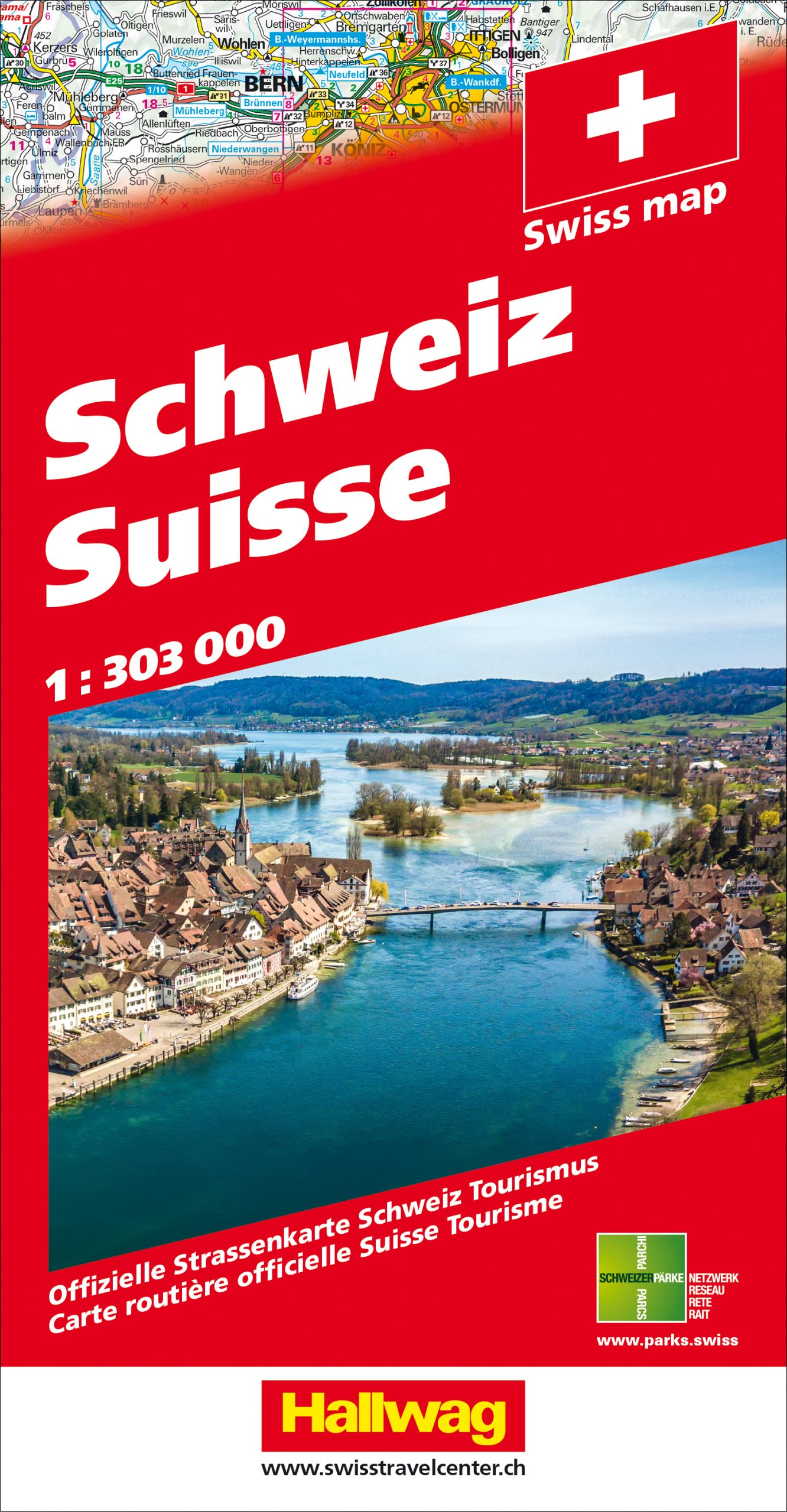 HALLWAG-3-8283-1048-9783828310483 HALLWAG Strassenkarte 3-8283-1048- Schweiz 1:303 000 – Hochwertig & günstig bei ShopDeca
