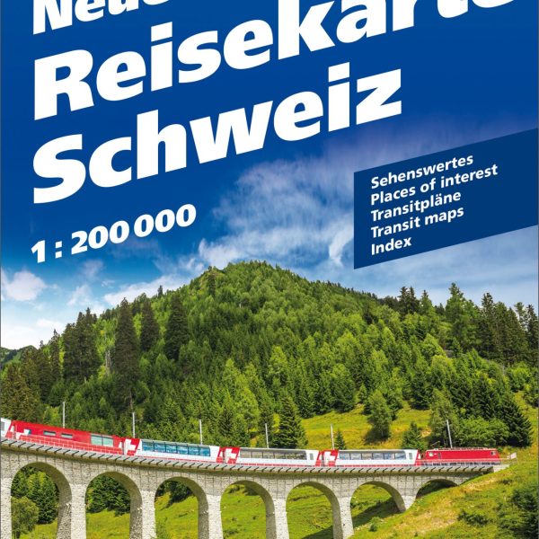 HALLWAG Neue Reisekarte 3-8283-3021- Schweiz 1:200'000