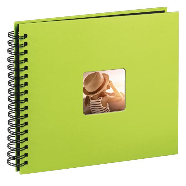 HAMA Spiralalbum Fine Art 28x24cm 113682 kiwi 25 Blatt