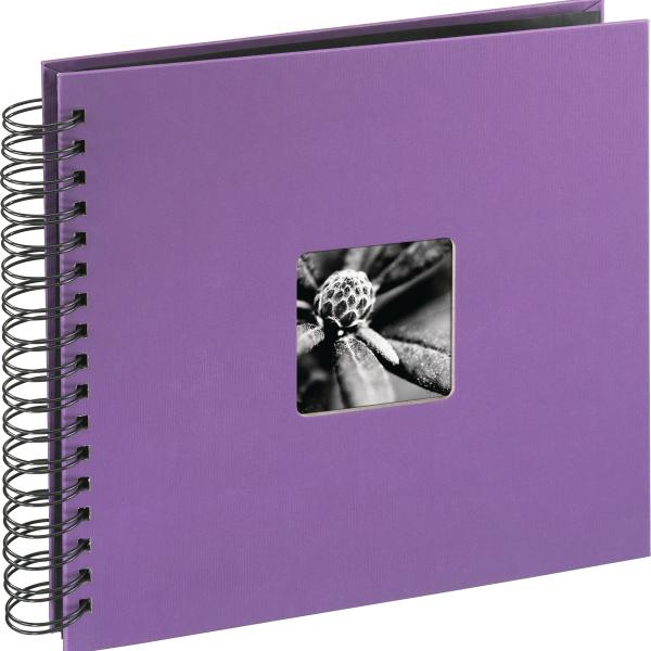 HAMA Spiralalbum Fine Art 28x24cm 94876 lila 25 Blatt