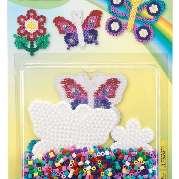HAMA Bügelperlen Set Midi G1014207-0 Schmetterling und Blume
