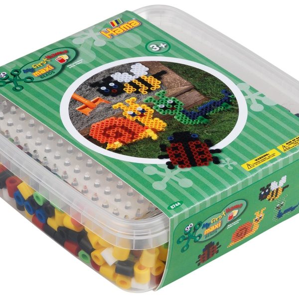 HAMA Bügelperlen Box Maxi G1018744-0 Perlen und Stiftplatte