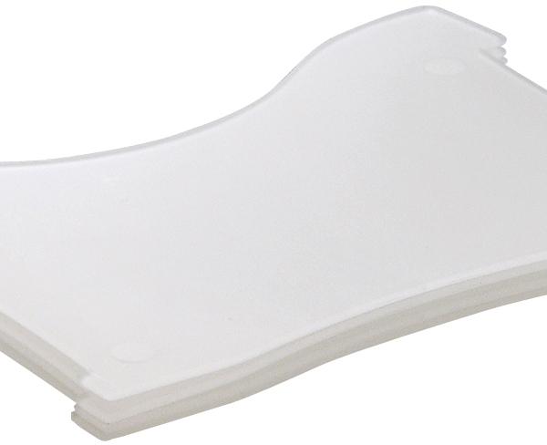 HAN Stützplatten Croco-Box A7 3.96 transparent 4 Stück