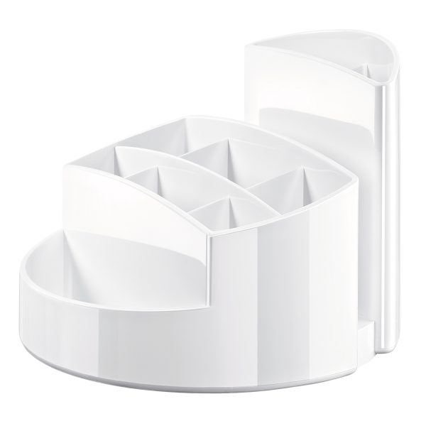 HAN Stifteköcher RONDO 5.65 weiss 9 Fächer