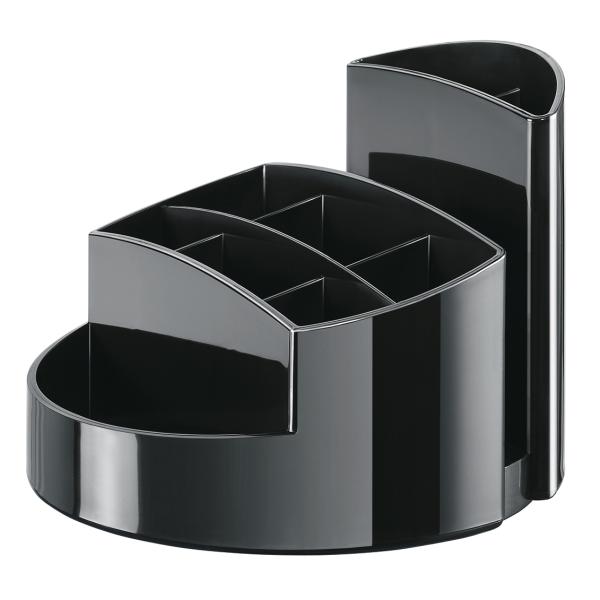 HAN Stifteköcher RONDO 5.65 schwarz 9 Fächer