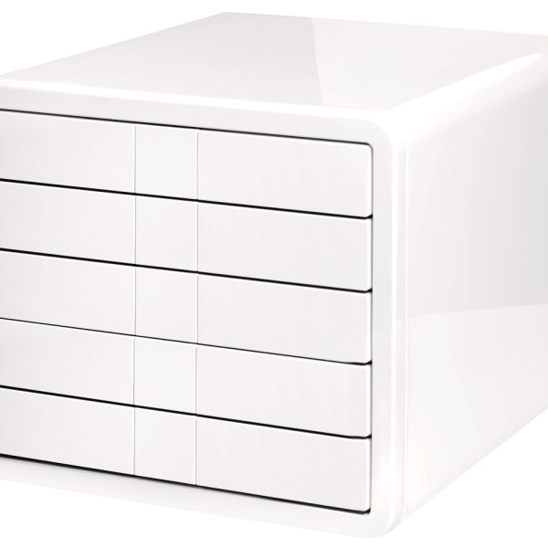 HAN Schubladenbox i-Box A4/C4 50.40 weiss 5 Fächer