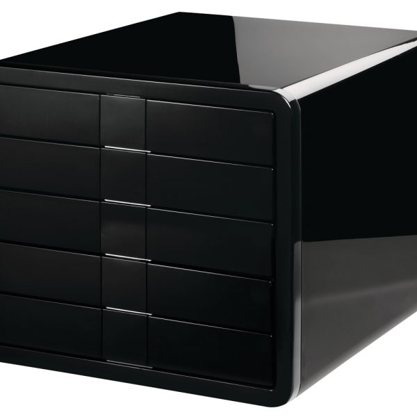 HAN Schubladenbox i-Box A4/C4 50.40 schwarz 5 Fächer