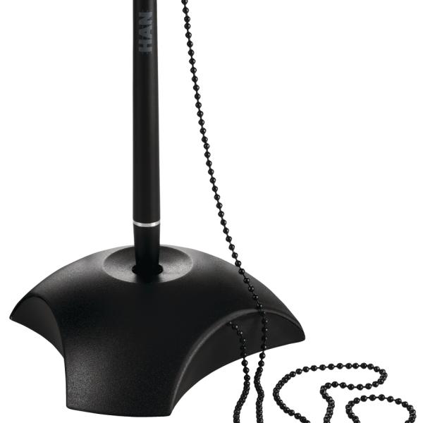 HAN Kugelschreiberhalter DELTA 6.35 59x150x59mm, schwarz