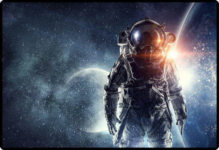 HANSA Schreibunterlage 50x34cm 41-6000.075 Astronaut