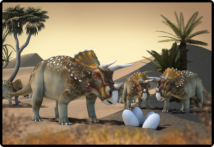 HANSA Schreibunterlage 50x34cm 41-6000.078 Dinos