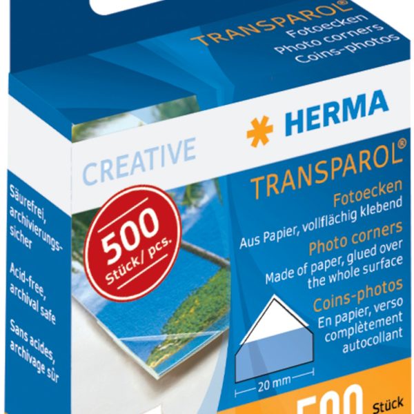 HERMA Fotoecken Dispenser 1383 500 Stück