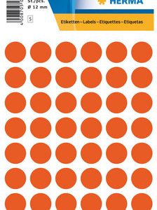 HERMA Markierungspunkte 13mm 1862 rot 240 Stück