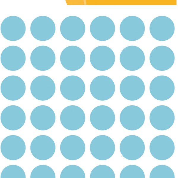 HERMA Markierungspunkte 13mm 1863 blau 240 Stück