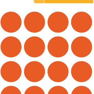 HERMA Markierungspunkte 19mm 1872 rot 100 Stück