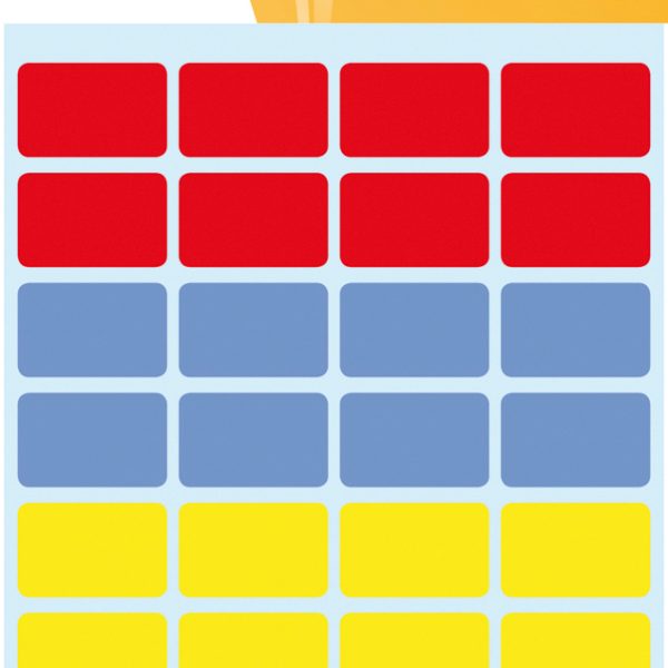 HERMA Etiketten 12×19mm 3631 ass. 160 Stück