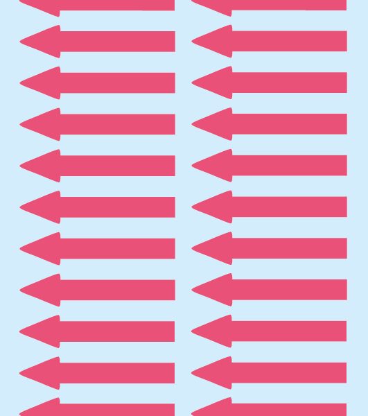 HERMA Markier-Pfeile 4143 rot, Blister 88 Stück