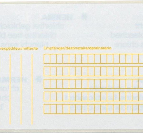 HERMA Paketadressen 5728 weiss 20 Stück