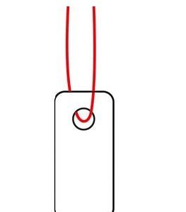 HERMA Hänge-Etiketten 10×22mm 6919 weiss 1000 Stück