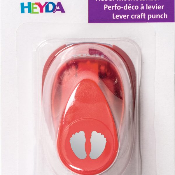 HEYDA Motivstanzer klein 1.7 cm 203687422 Füsse