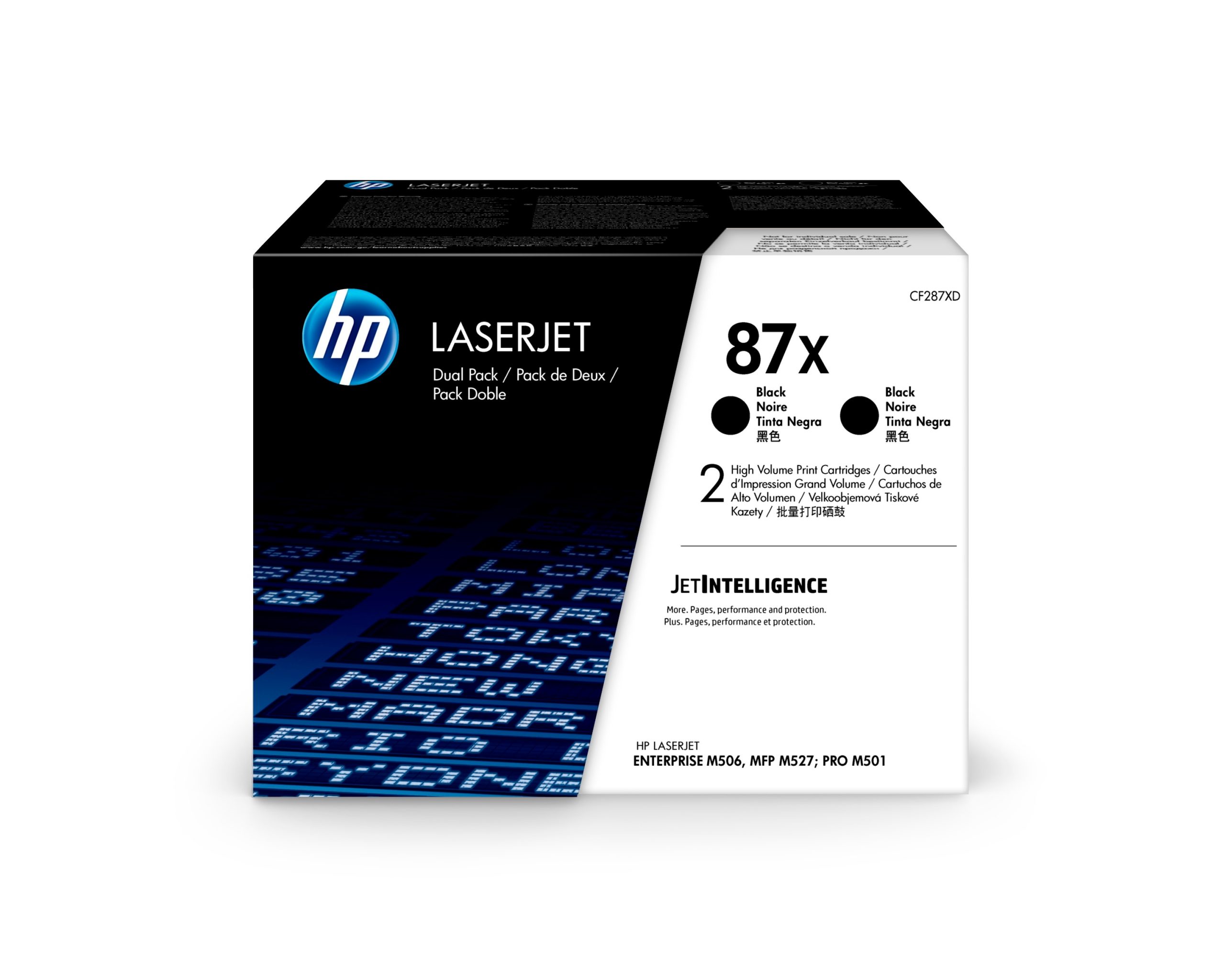 HP-CF287XD-0190780576083 HP Toner-Modul 87X schwarz CF287XD LJ Enterprise M527 2 Stück – Hochwertig & günstig bei ShopDeca