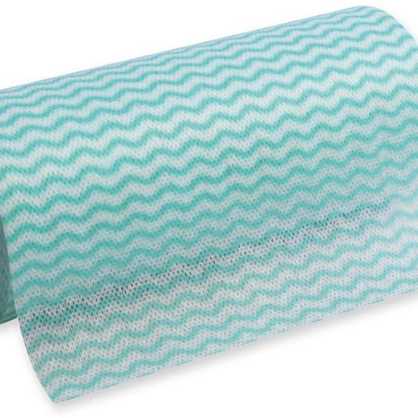 HYGOCLEAN Reinigungstuch 20x40cm 930.2 grün, weiss 1 Rolle/50 Blatt