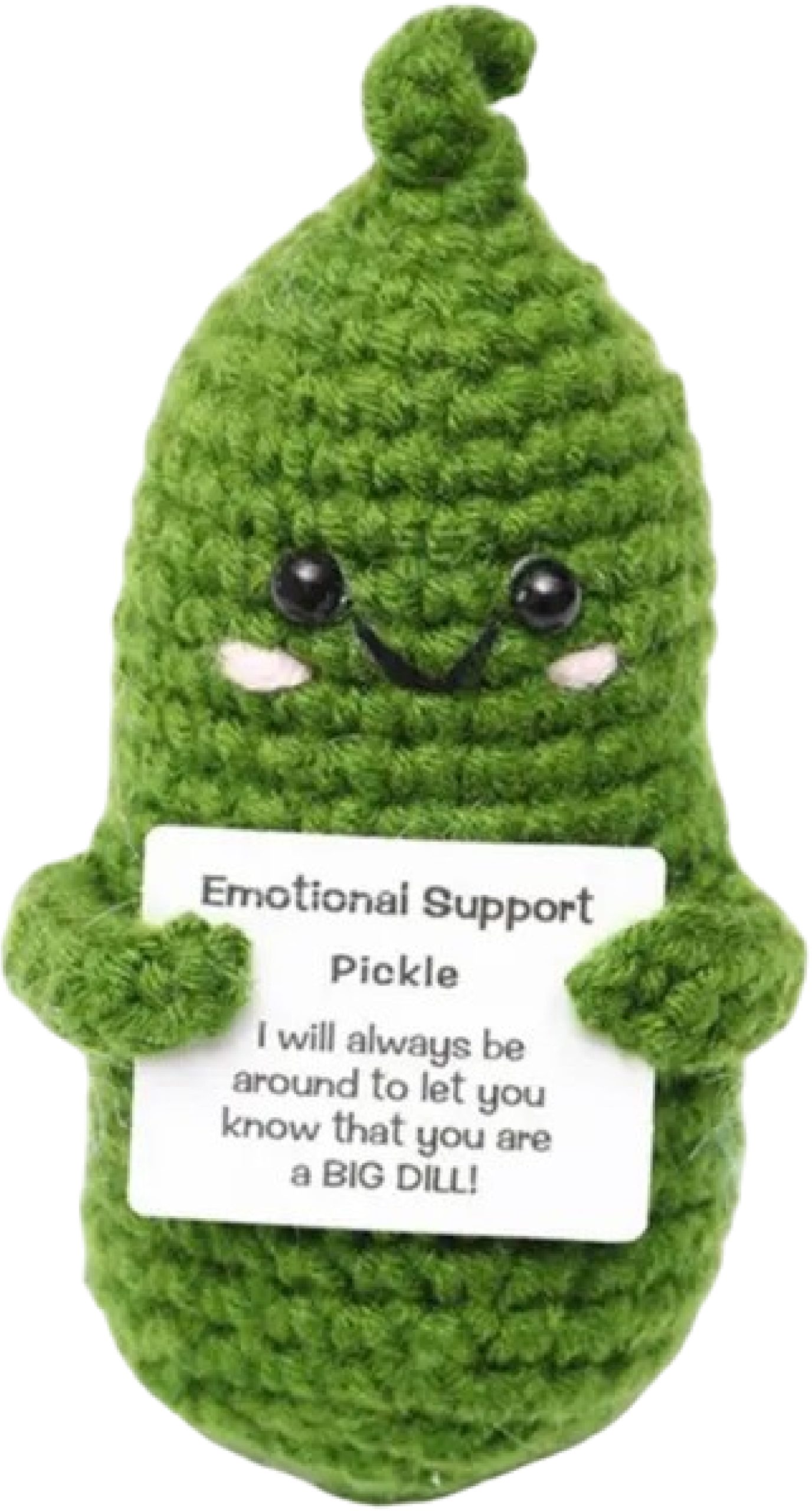 I-AM-CREATIVE-211097-7611983252275 I AM CREATIVE Positive Pickle 7cm 211097 grün – Hochwertig & günstig bei ShopDeca