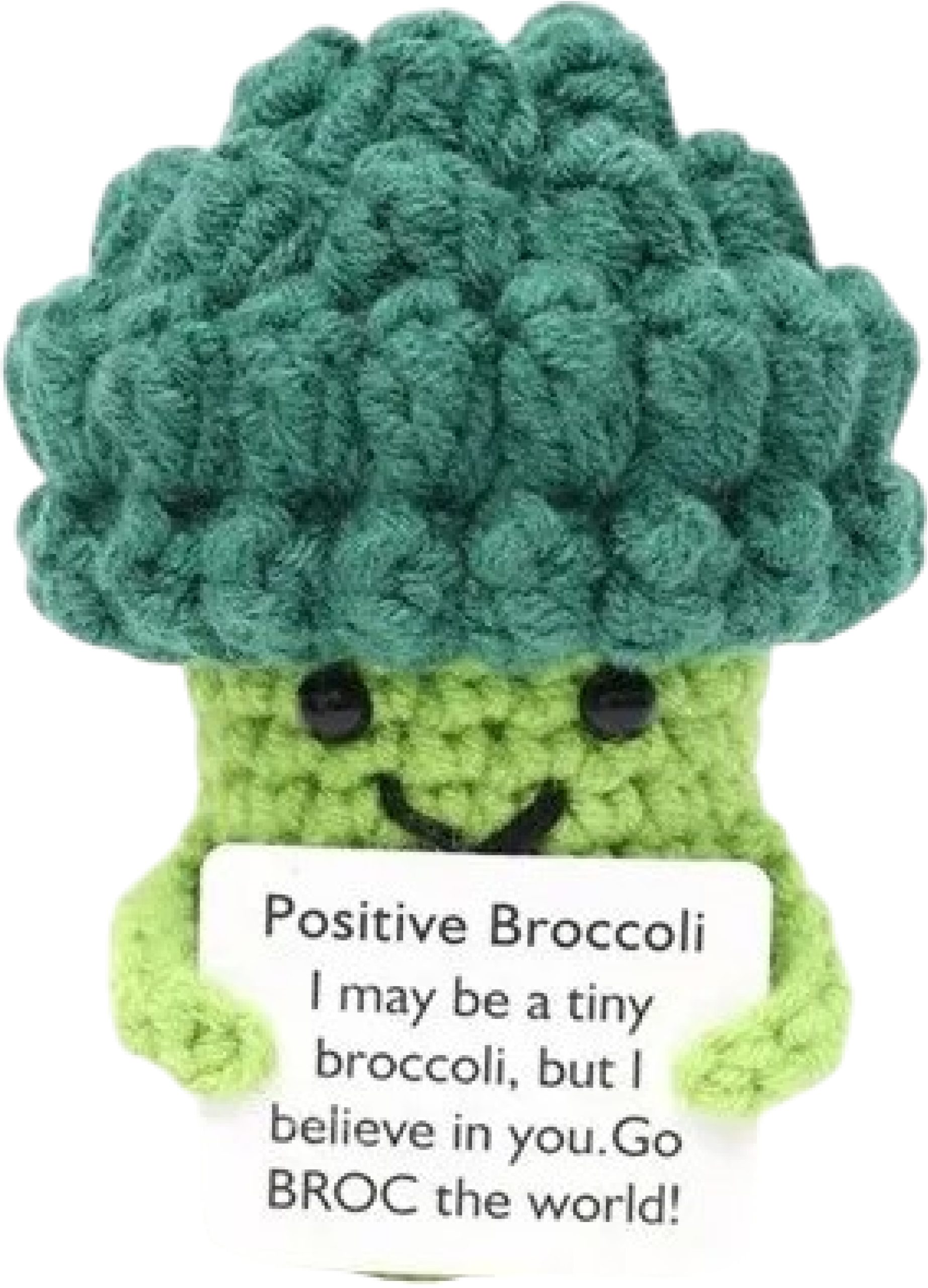 I-AM-CREATIVE-219090-7611983252329 I AM CREATIVE Positive Broccoli 7.5cm 219090 grün – Hochwertig & günstig bei ShopDeca