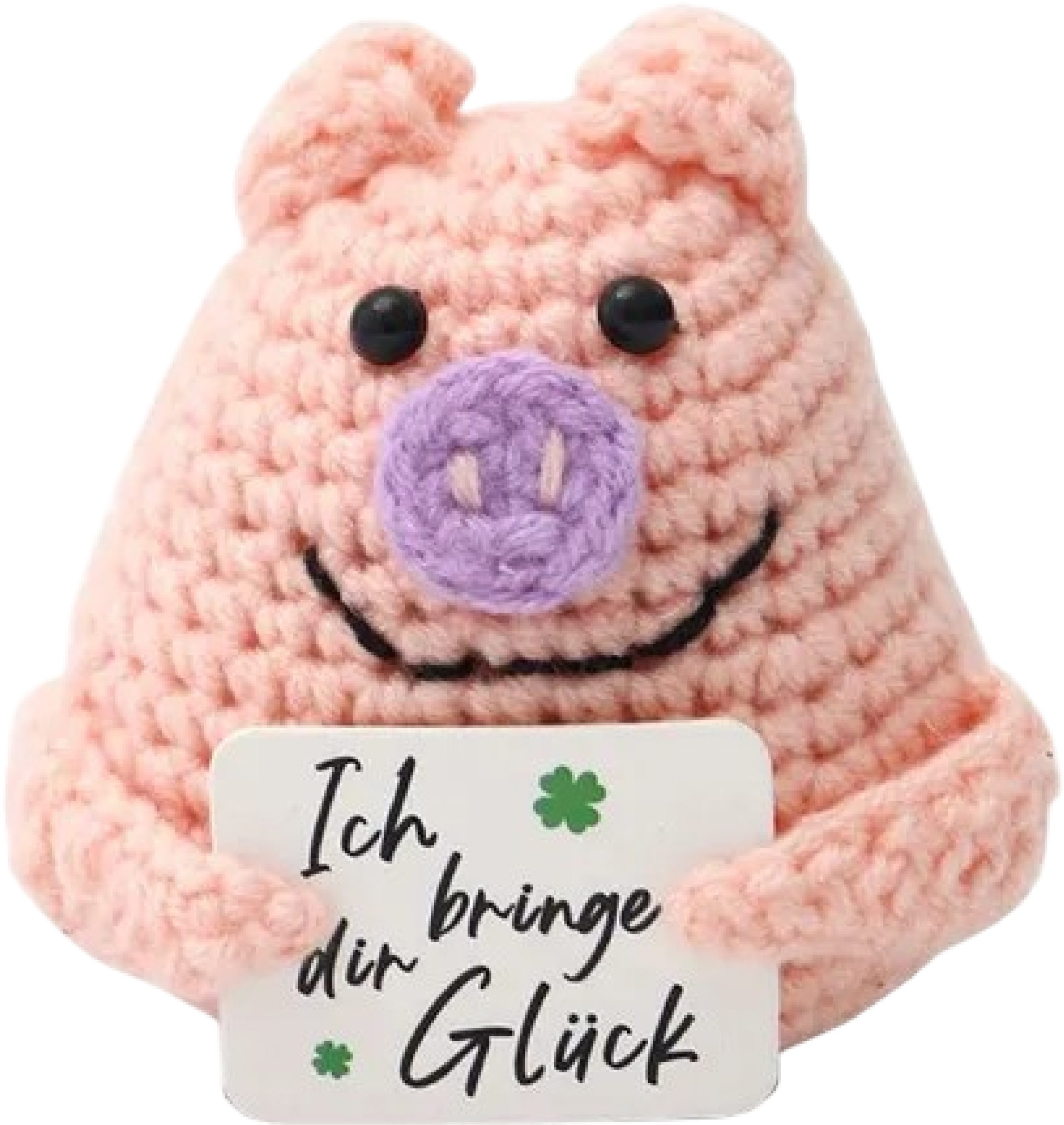 I-AM-CREATIVE-219092-7611983252312 I AM CREATIVE Positive Pig 8cm 219092 rosa – Hochwertig & günstig bei ShopDeca