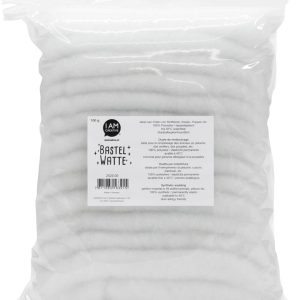 I AM CREATIVE Bastelwatte 100g 2520 weiss