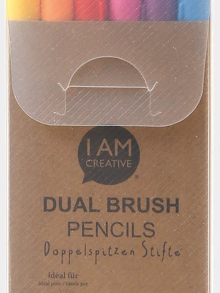 I AM CREATIVE Dual Brush Pencils 4005.66 wasserbasis, 12 Stück